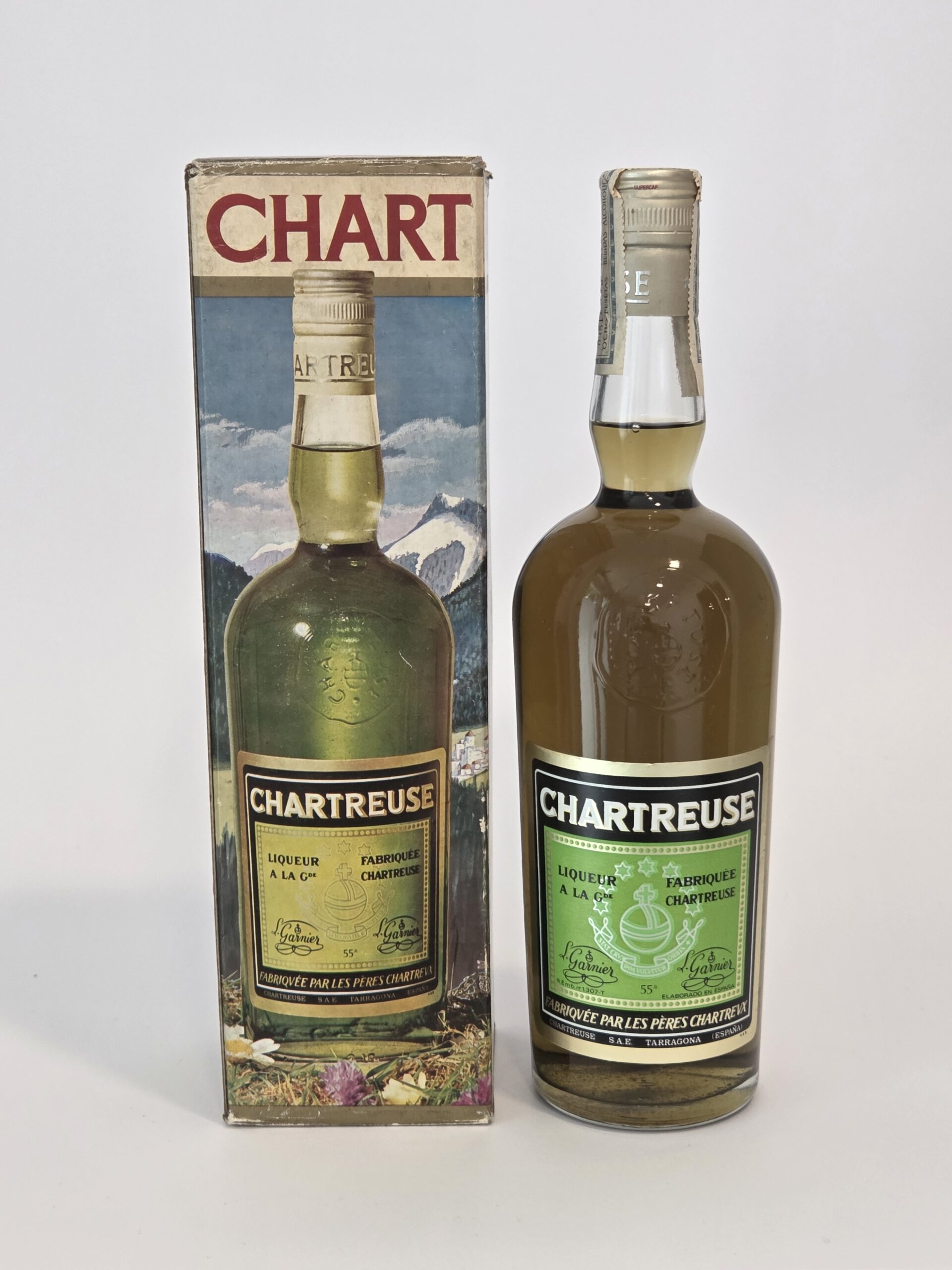 Chartreuse Green Tarragona 1974 - 1977 55% 75cl