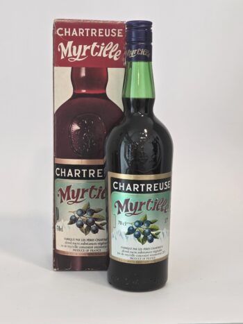 Chartreuse Myrtille Voiron 1975 - 1980  17% 70cl