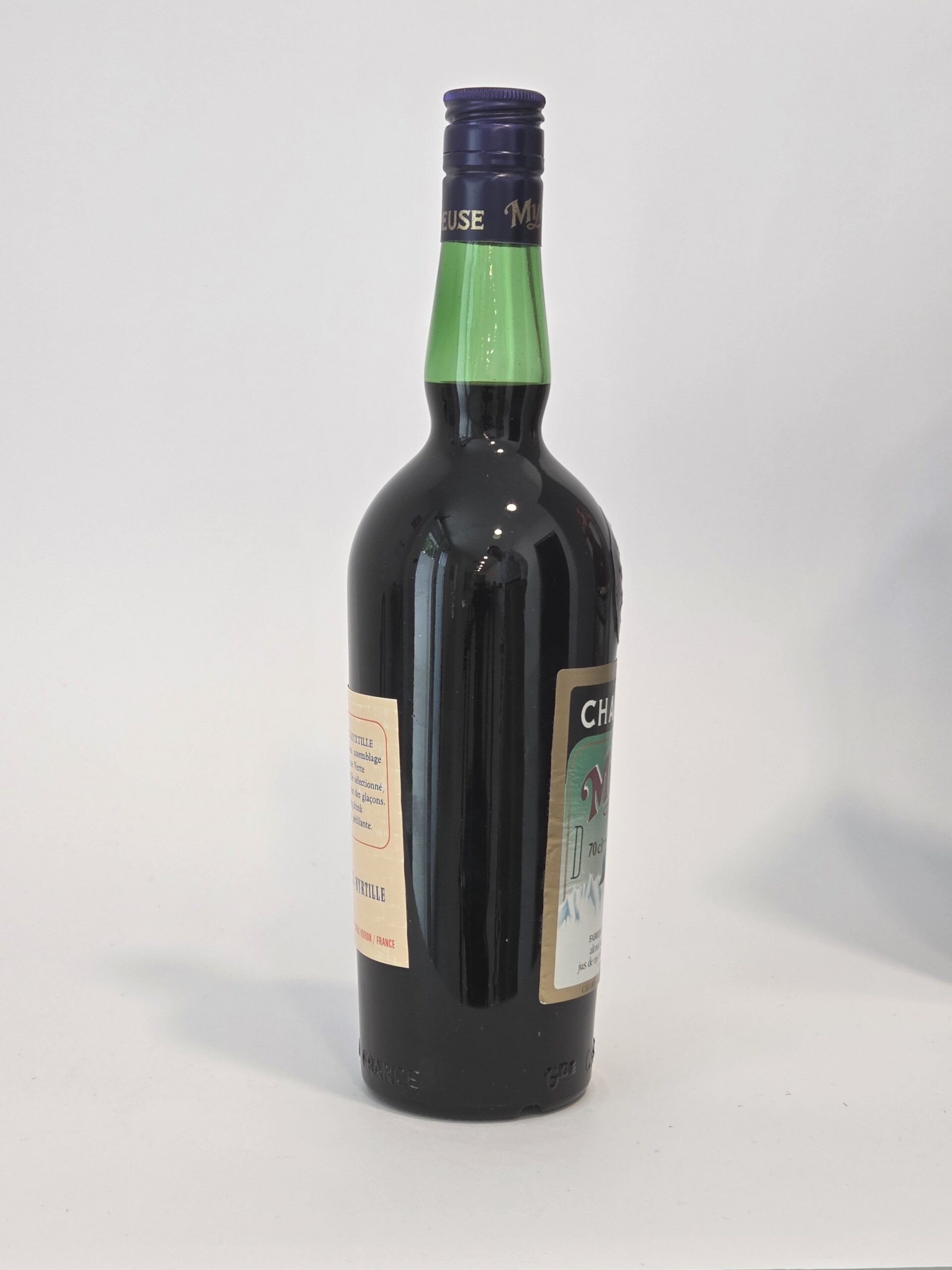 Chartreuse Myrtille Voiron 1975 - 1980 17% 70cl – Image 5