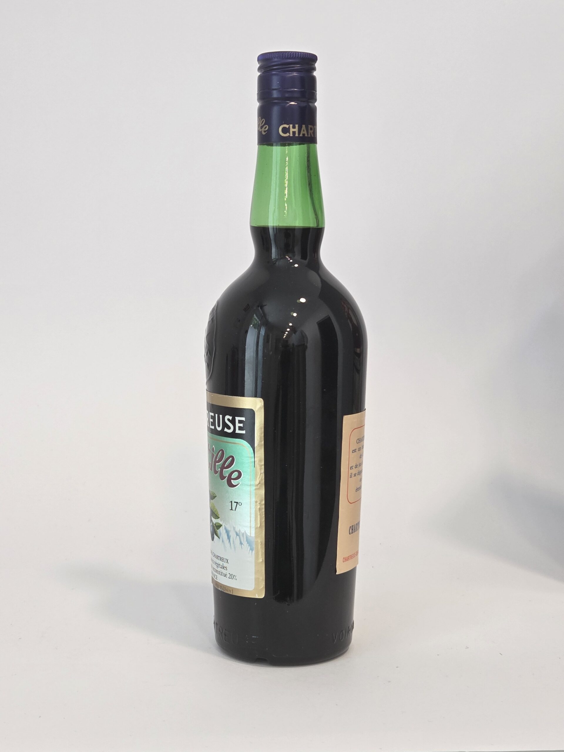 Chartreuse Myrtille Voiron 1975 - 1980 17% 70cl – Image 3