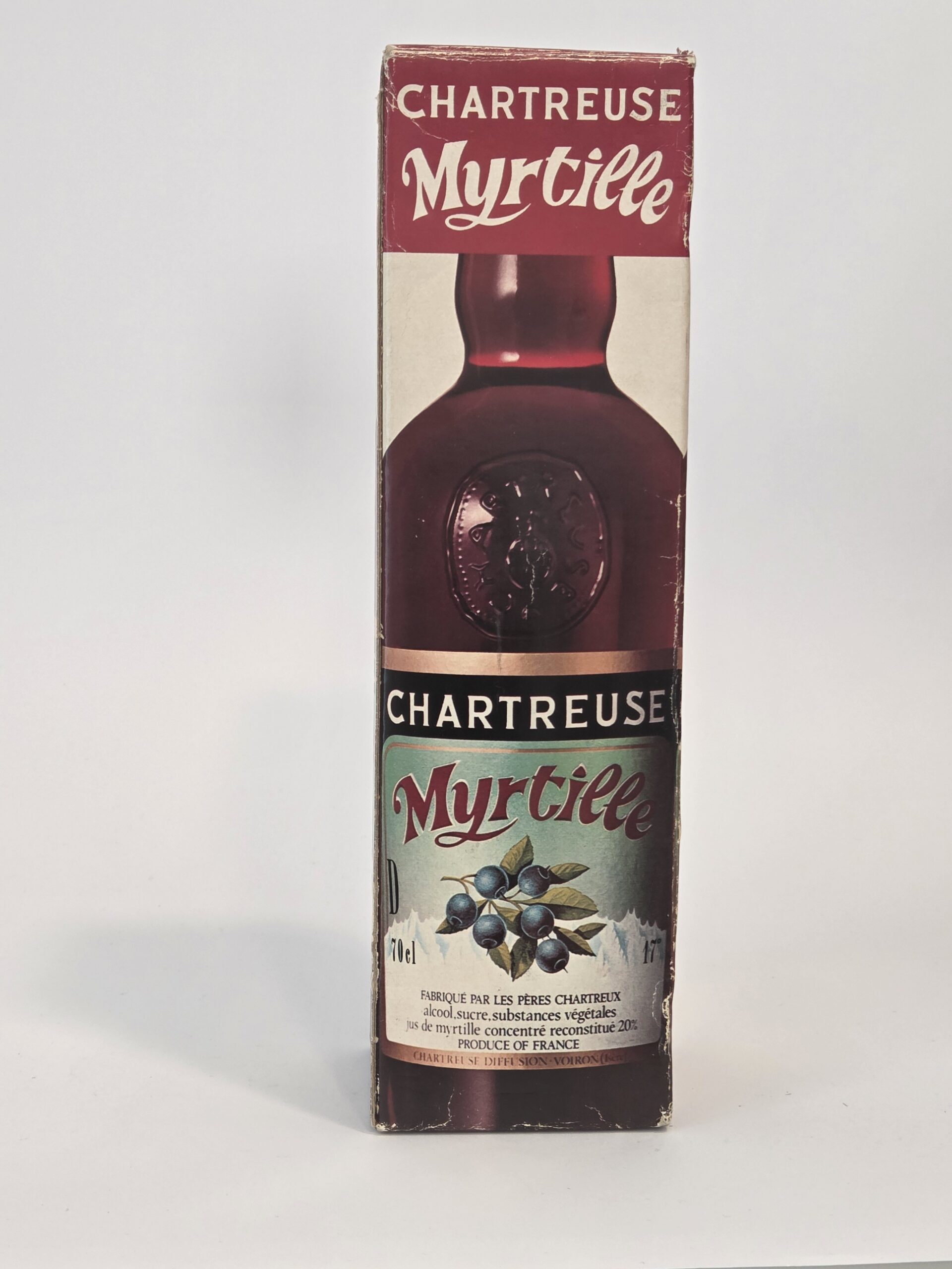 Chartreuse Myrtille Voiron 1975 - 1980 17% 70cl – Image 6