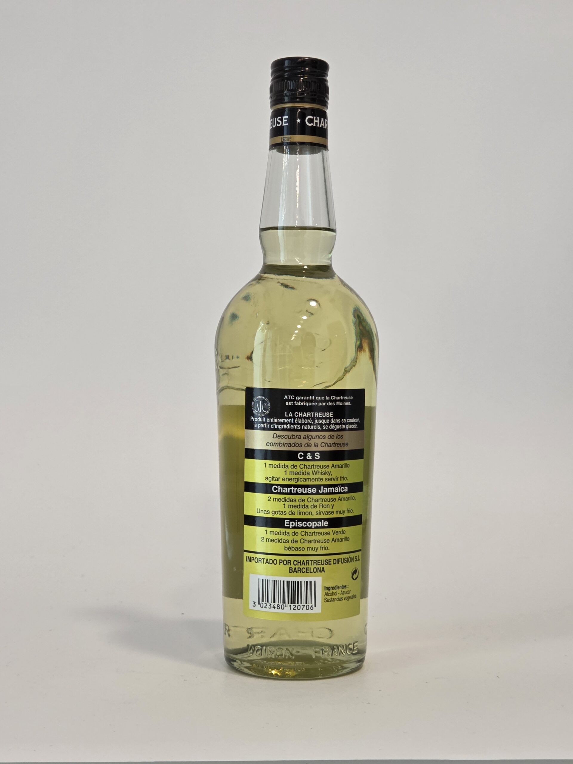 Chartreuse Jaune Voiron 2007 40% 70cl – Image 2