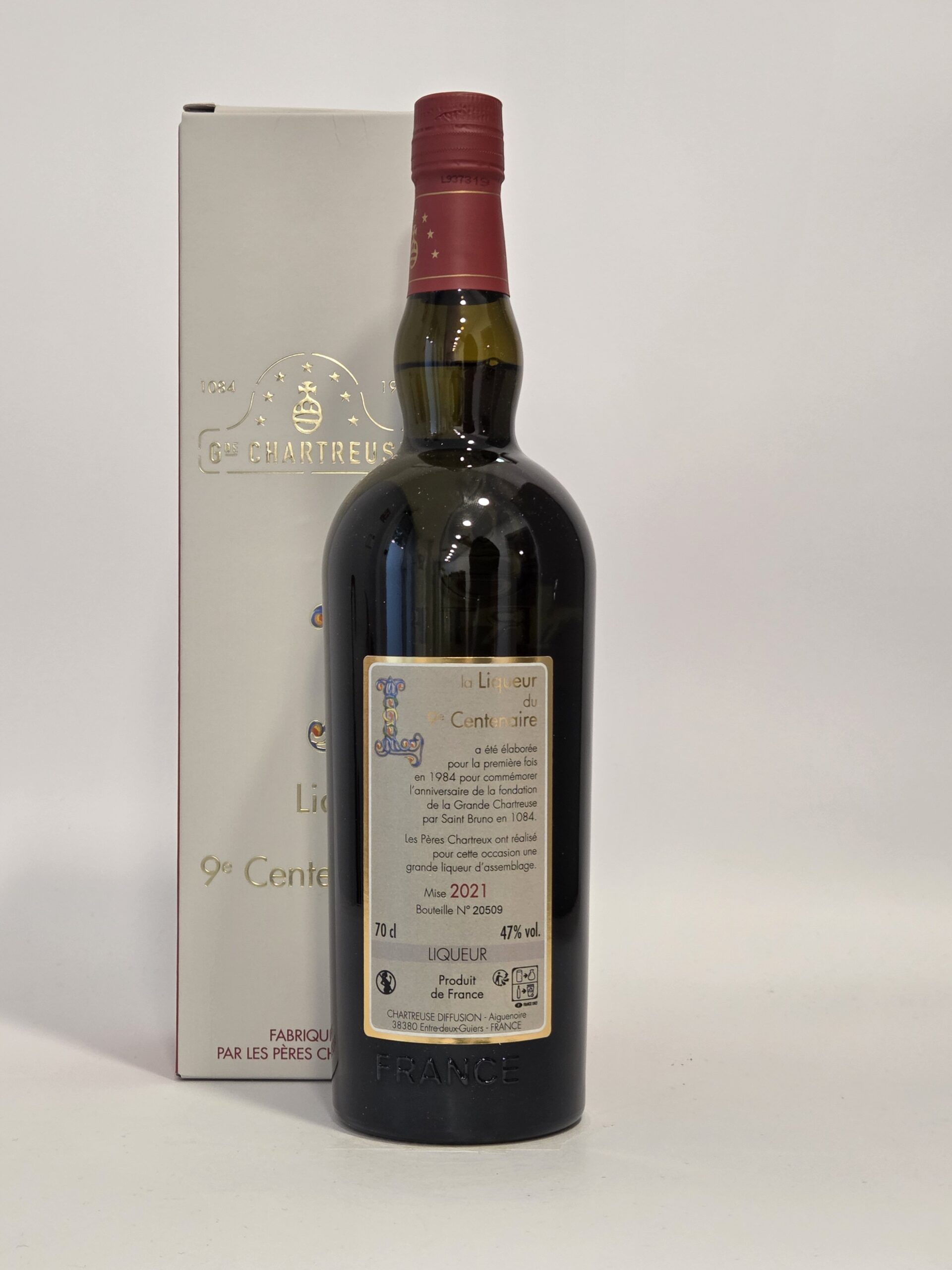 Chartreuse Liqueur du 9e Centenaire 2021 47% 70cl - Image 2