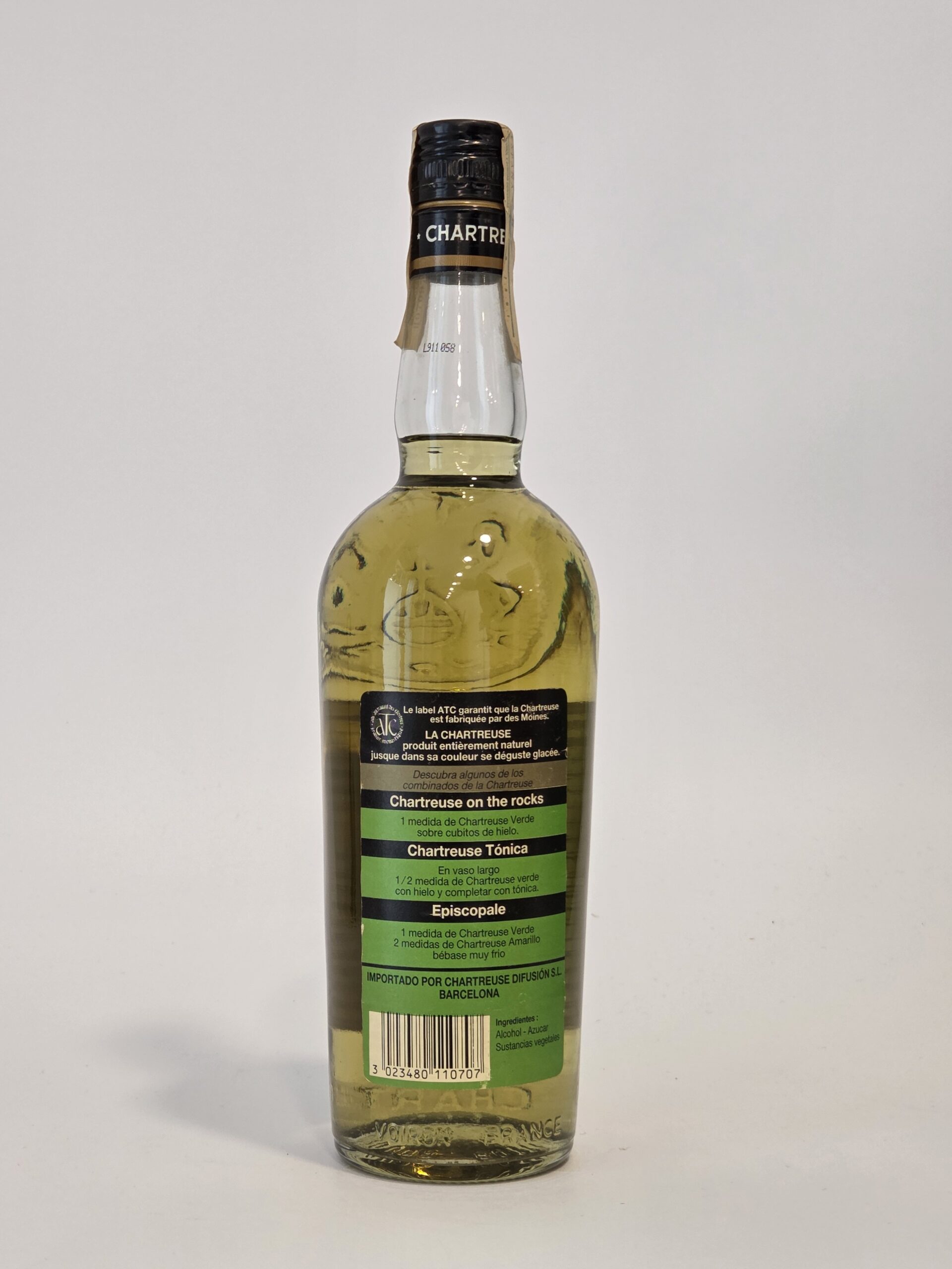 Chartreuse Verte Voiron 1995 55% 70cl – Image 5