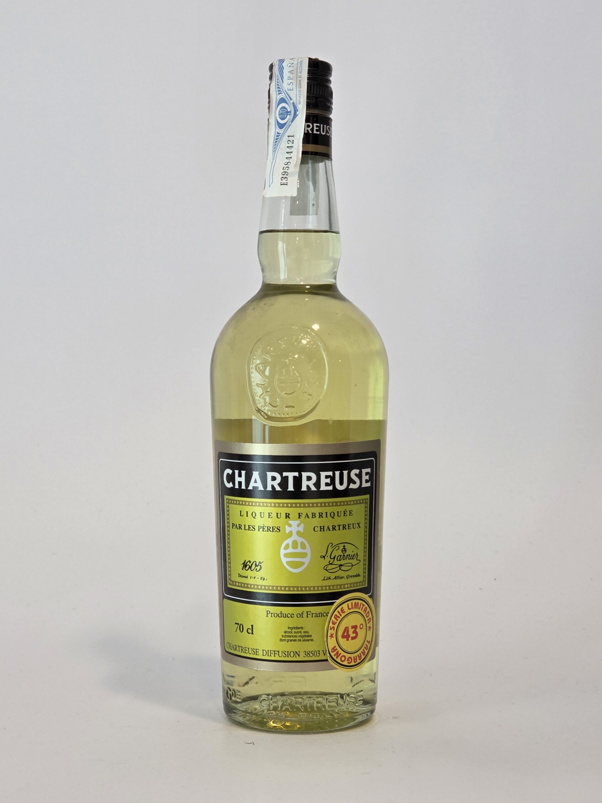 Chartreuse Santa Tecla Jaune 2012 43% 70cl – Image 2