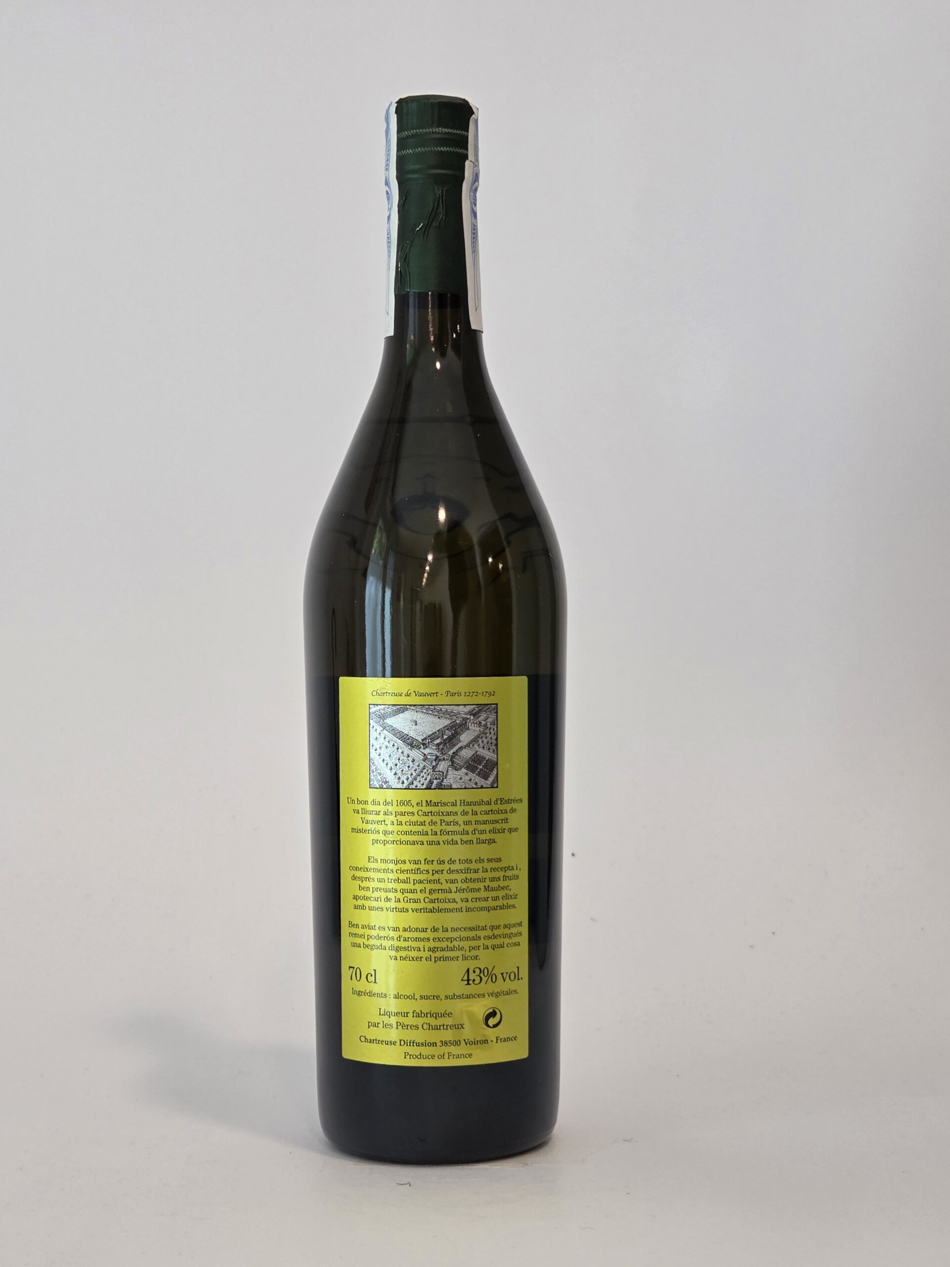 Chartreuse Santa Tecla Yellow 2005 43% 70cl - Image 3