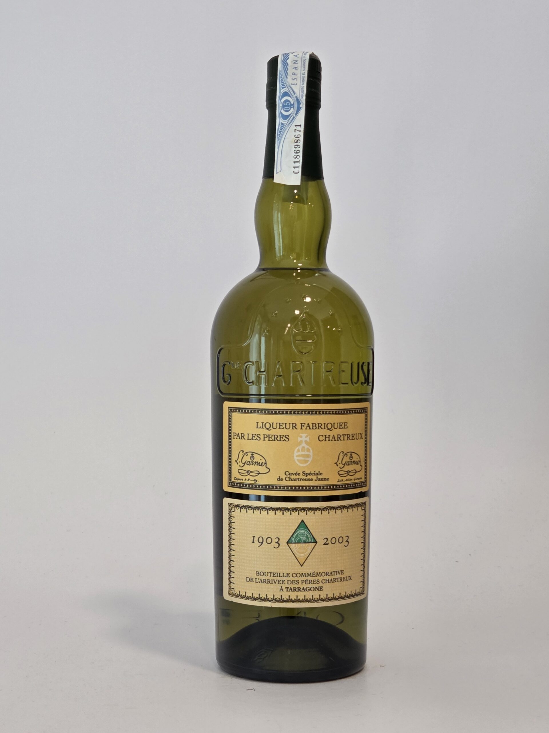 Chartreuse Santa Tecla Jaune 2003 40% 70cl – Image 2