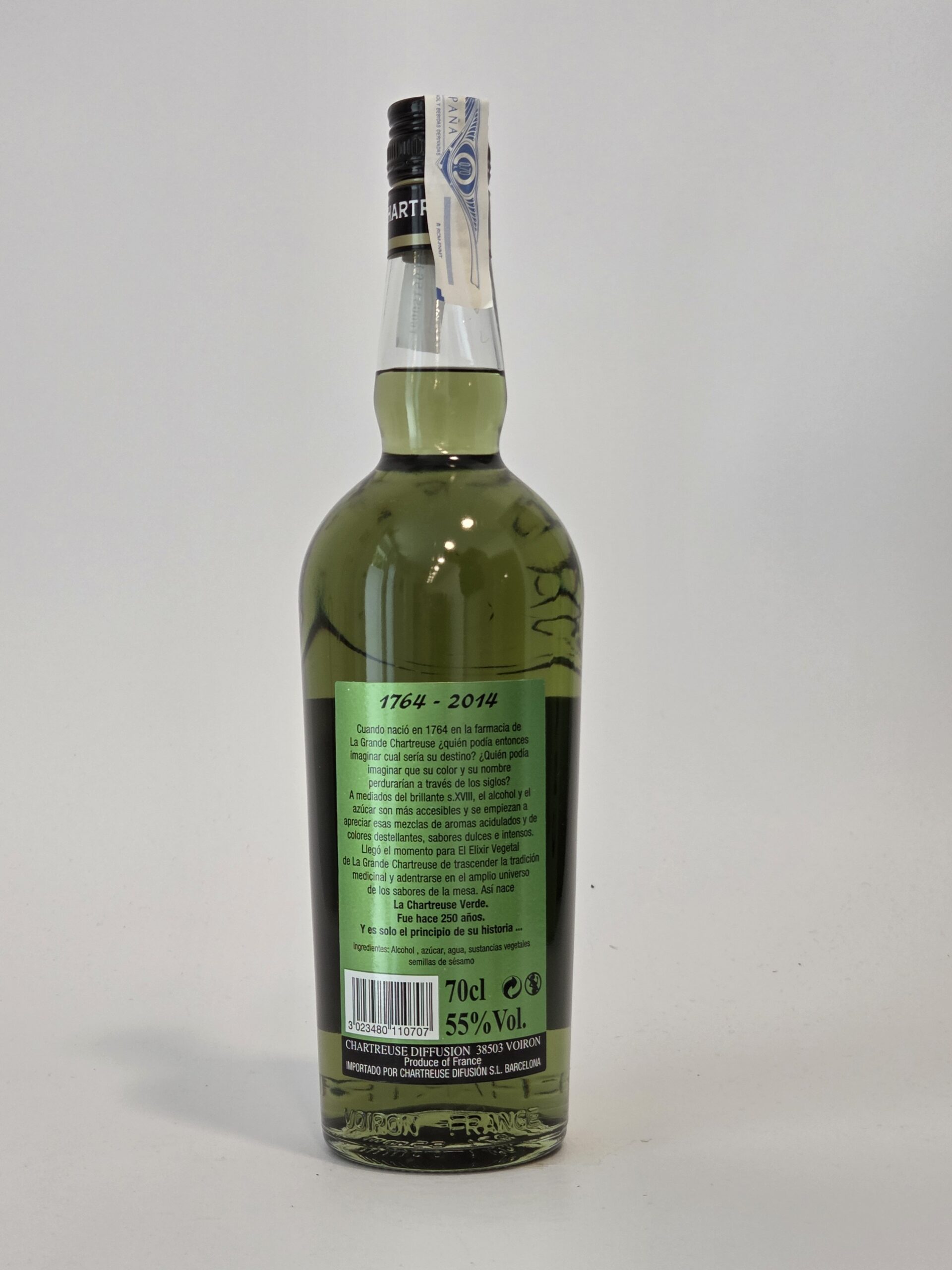 Chartreuse Green 250e Anniversaire 2014 55% 70cl - Image 3