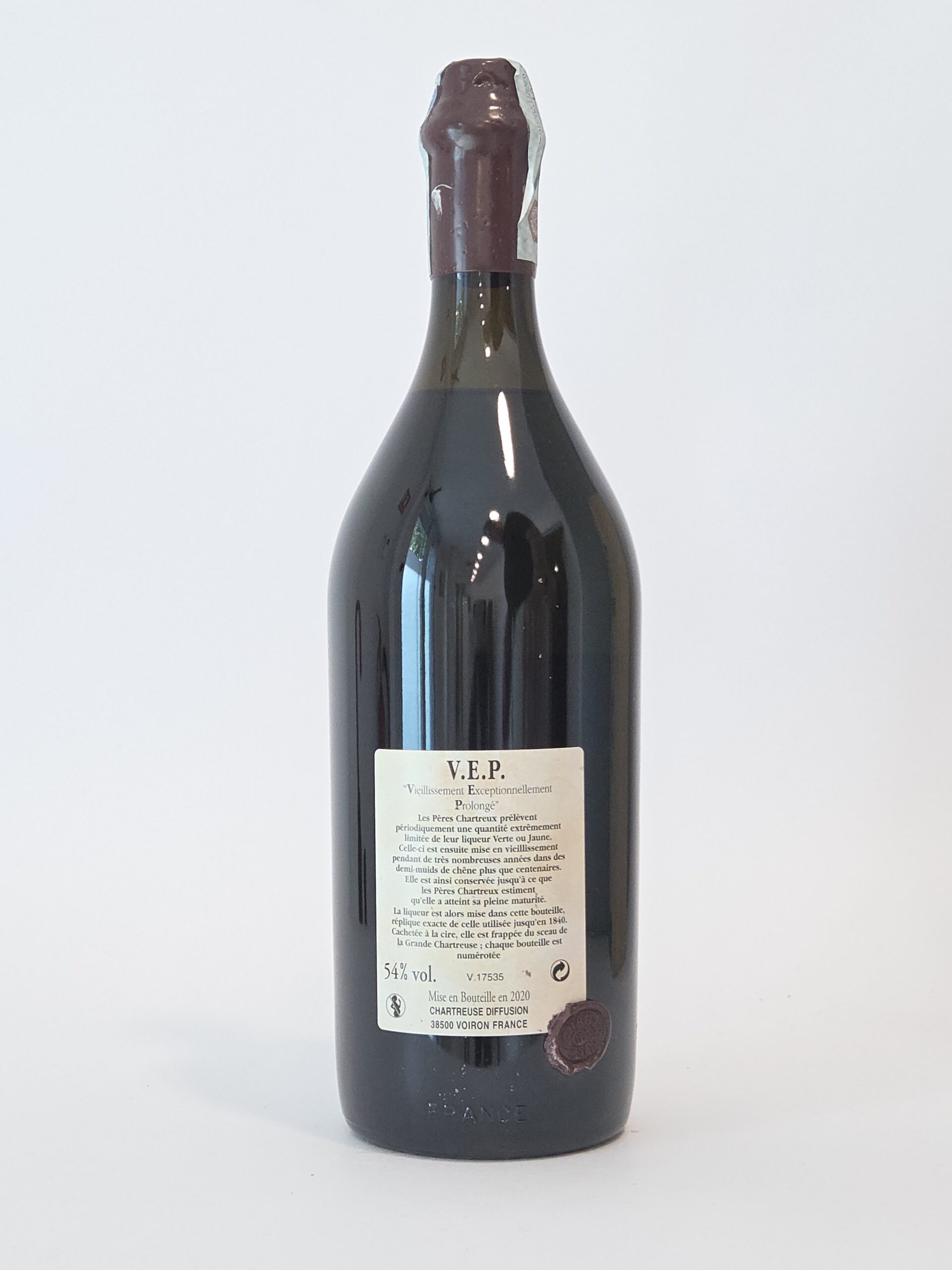 Chartreuse VEP Green 2020 54% Litre - Image 3