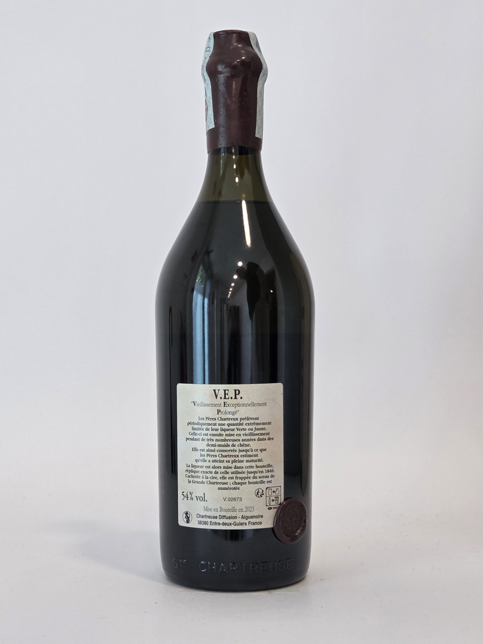 Chartreuse VEP Green 2023 54% Litre - Image 3