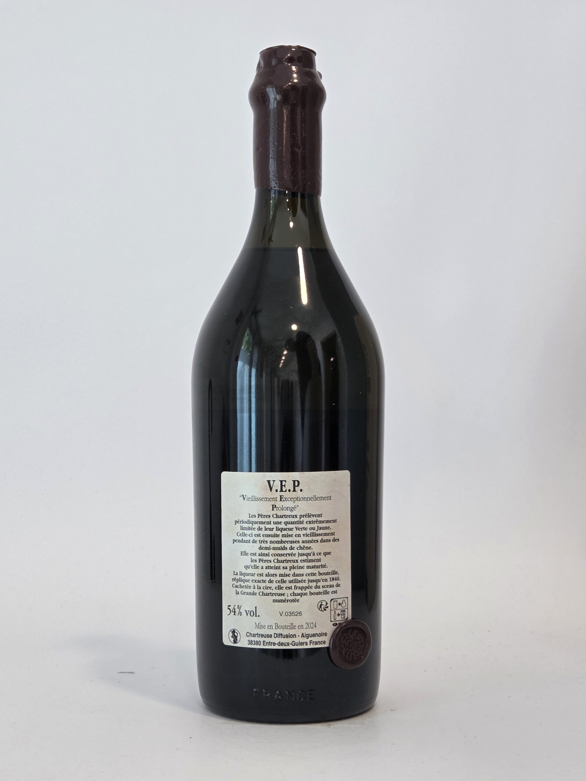 Chartreuse VEP Green 2024 54% Litre - Image 3