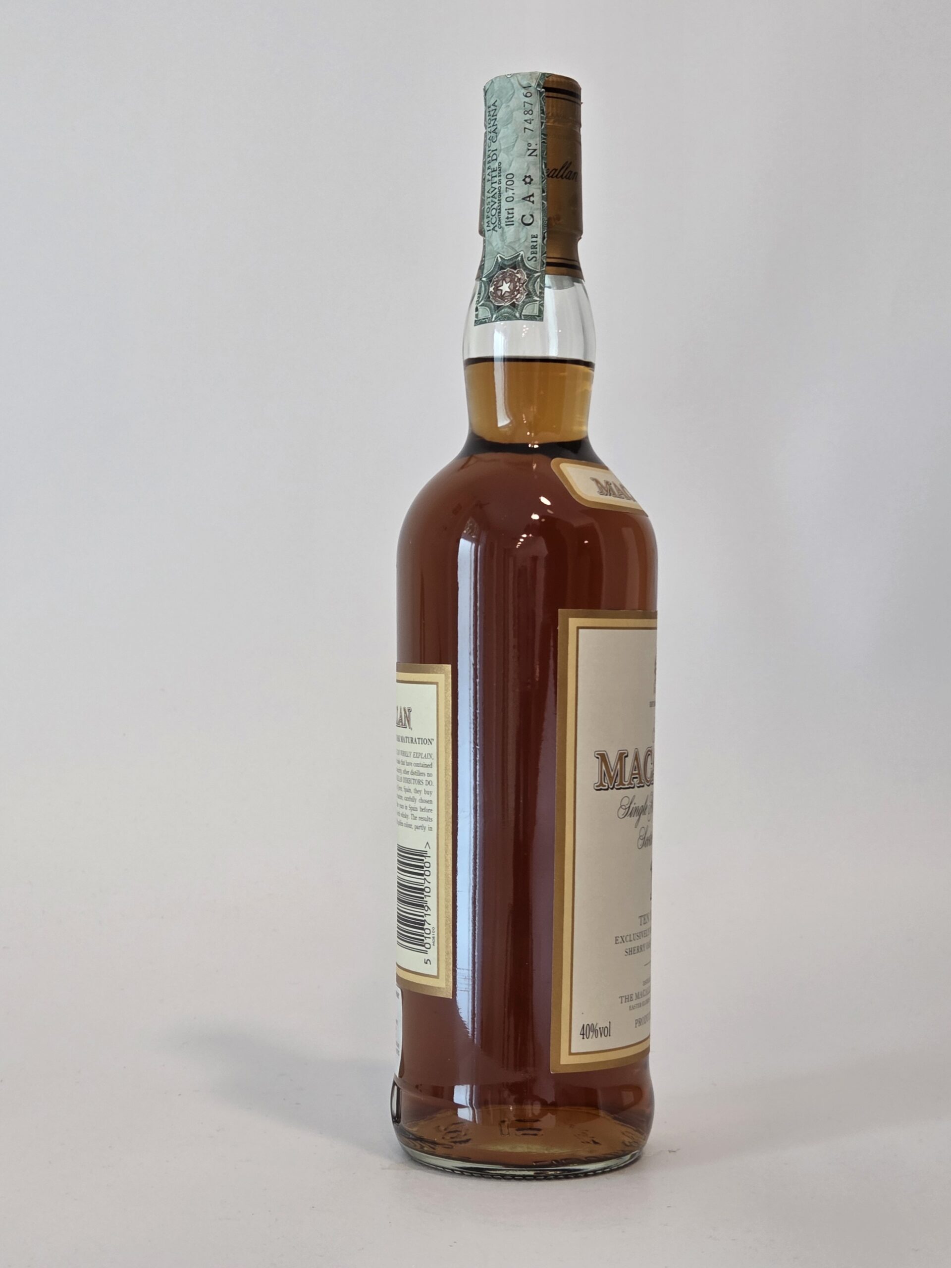 The Macallan 10 Years Old 40% 70cl – Late 1990s - Image 4