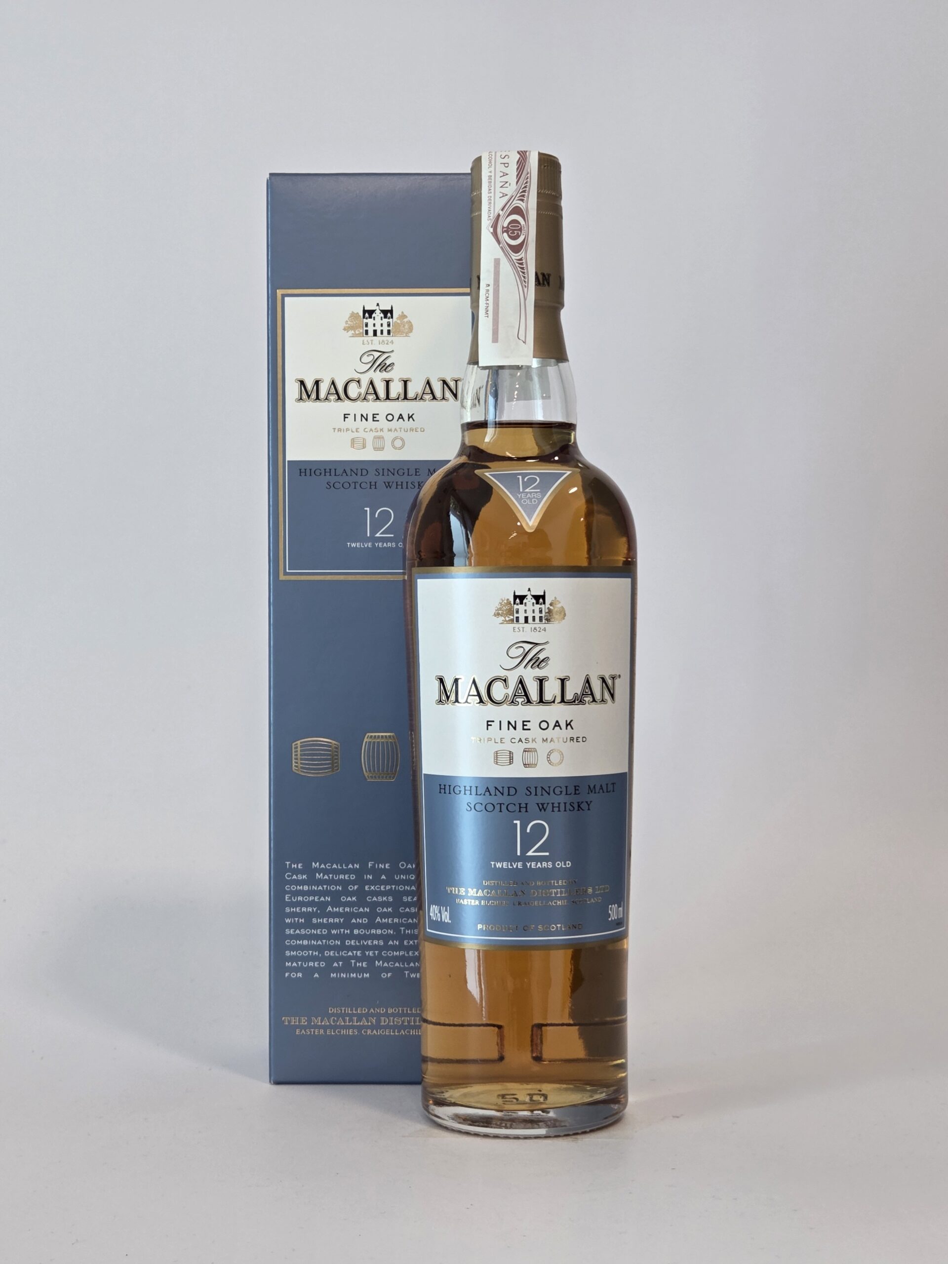 The Macallan Fine Oak 12 Years Old 40% 50cl – c. 2010–2014