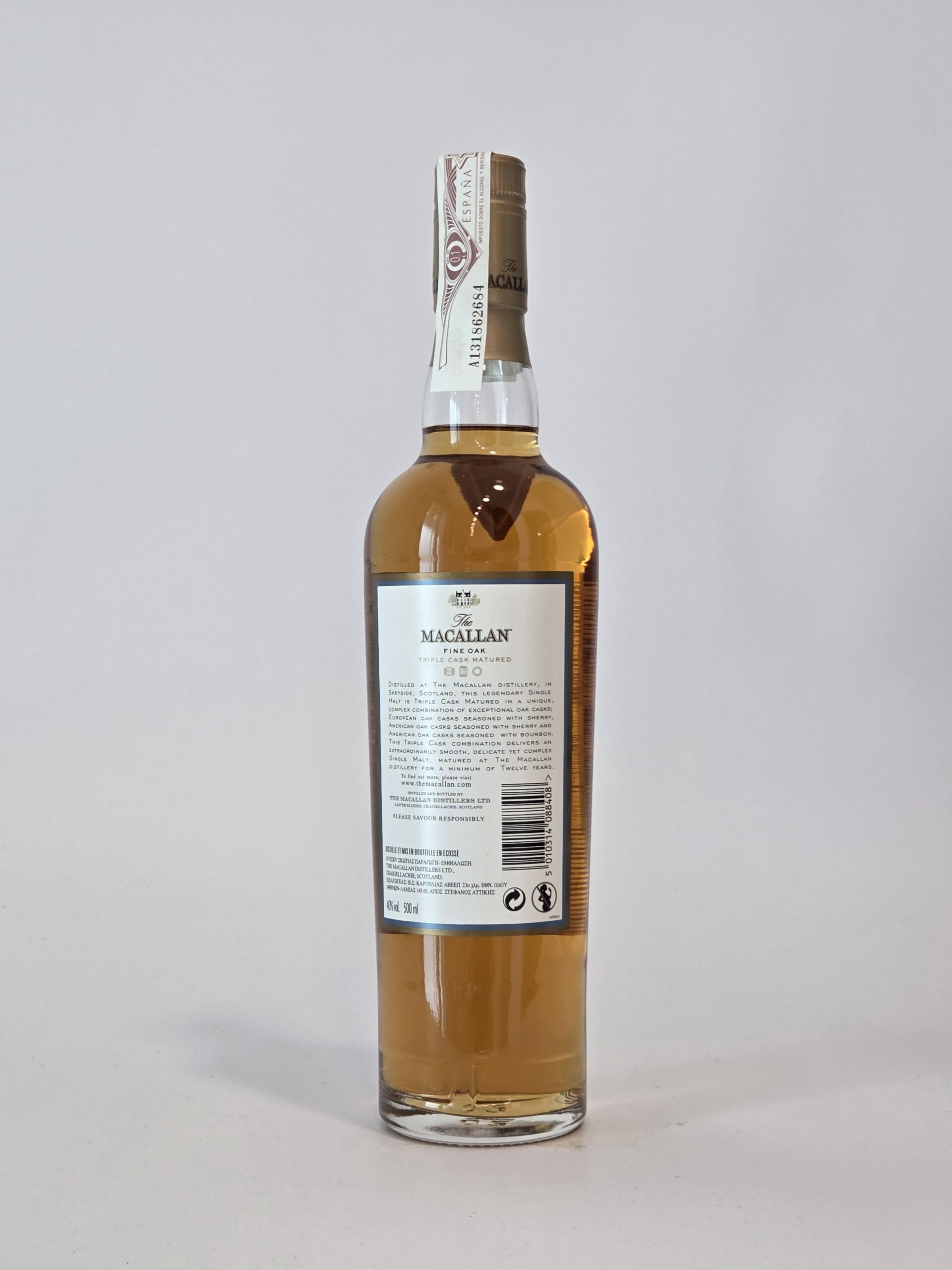 The Macallan Fine Oak 12 Years Old 40% 50cl – c. 2010–2014 - Image 5