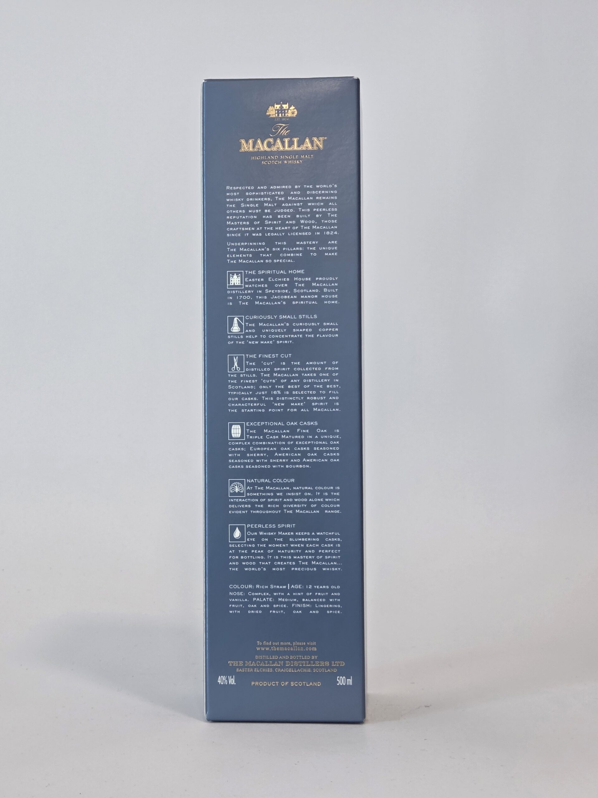 The Macallan Fine Oak 12 Years Old 40% 50cl – c. 2010–2014 - Image 7