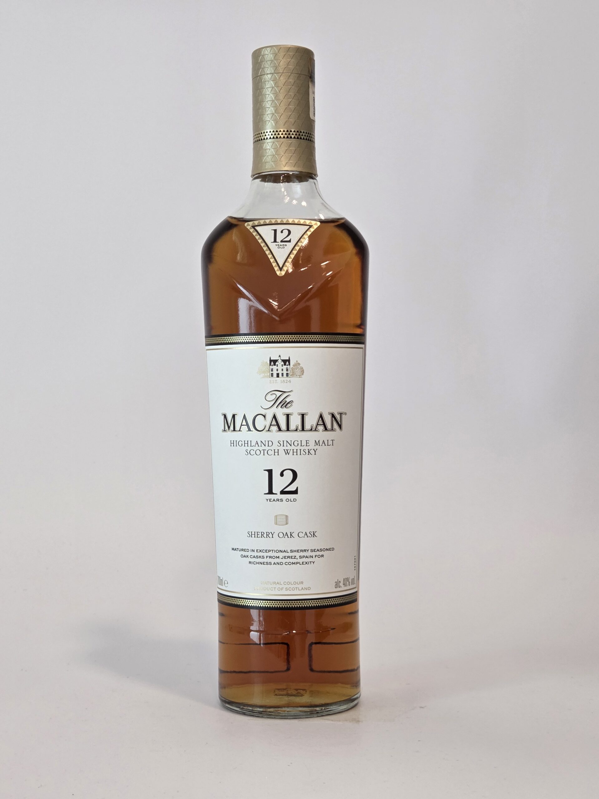 The Macallan 12 Years Old Sherry Oak 43% 70cl – Pre-2025 Presentation - Image 2