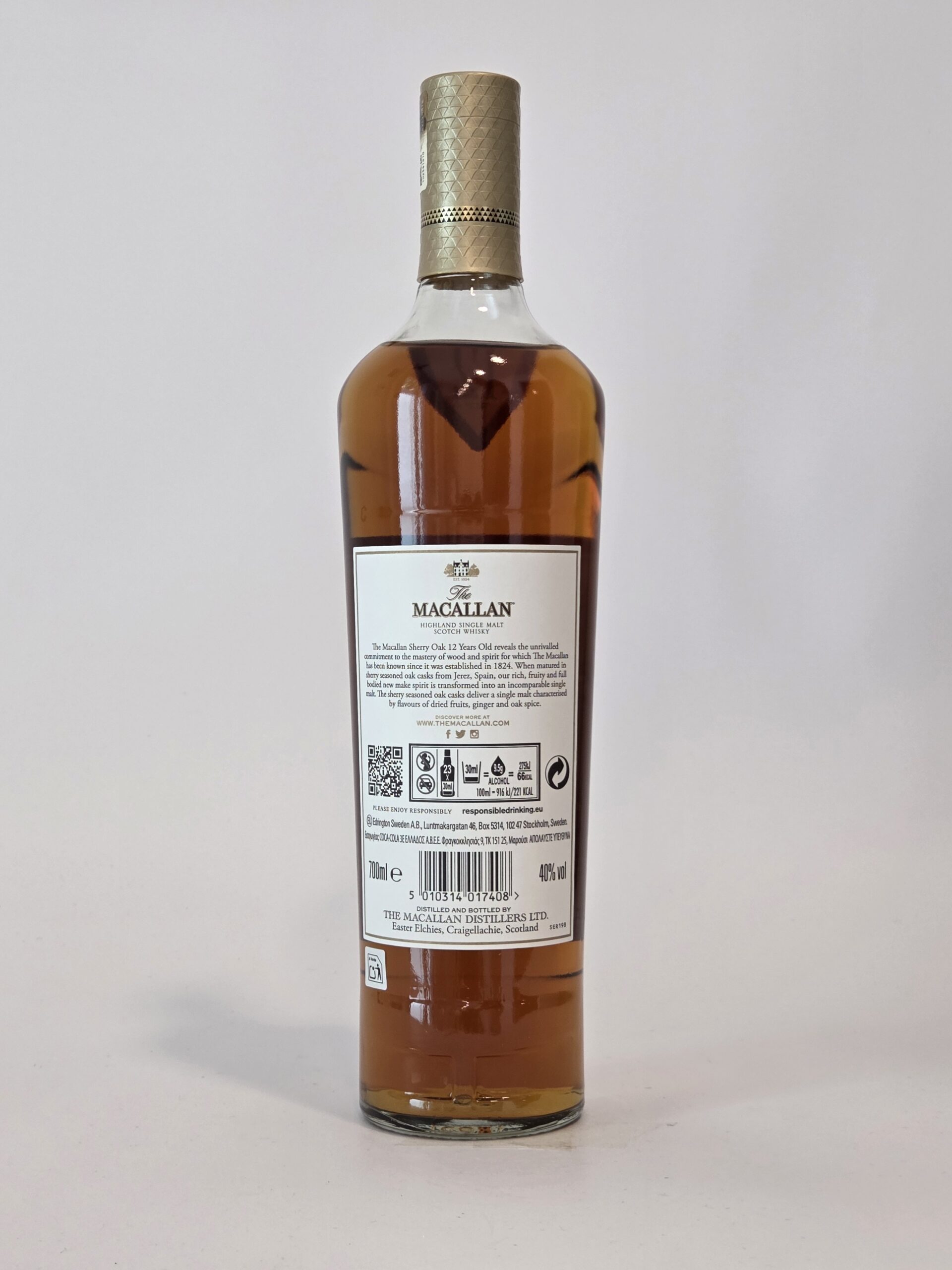 The Macallan 12 Years Old Double Cask 40% 70cl – Pre-2025 Presentation - Image 5