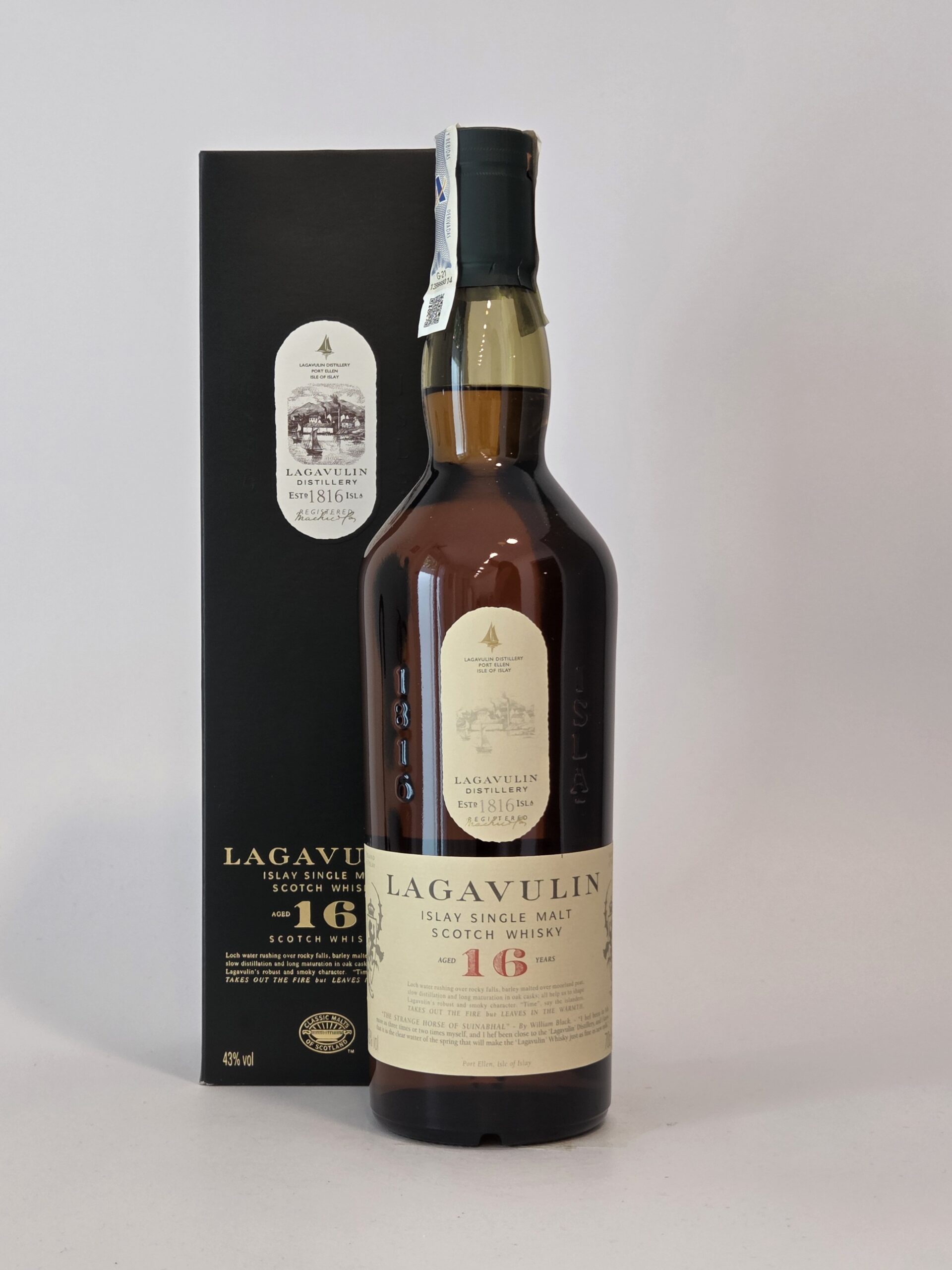 Lagavulin 16 Years Old 43% 70cl – Spanish Market Import (2022)