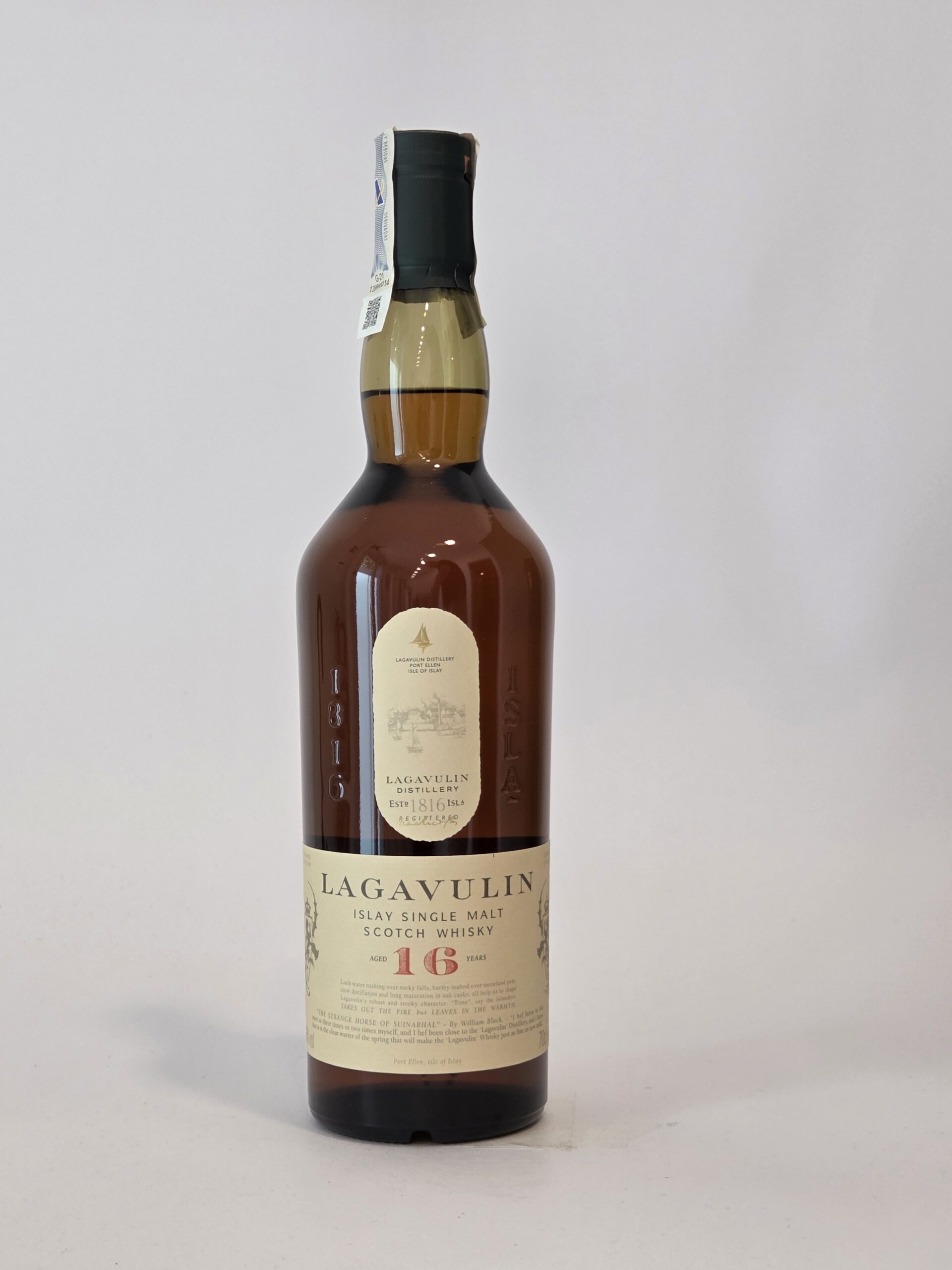 Lagavulin 16 Years Old 43% 70cl – Spanish Market Import (2022) - Image 2