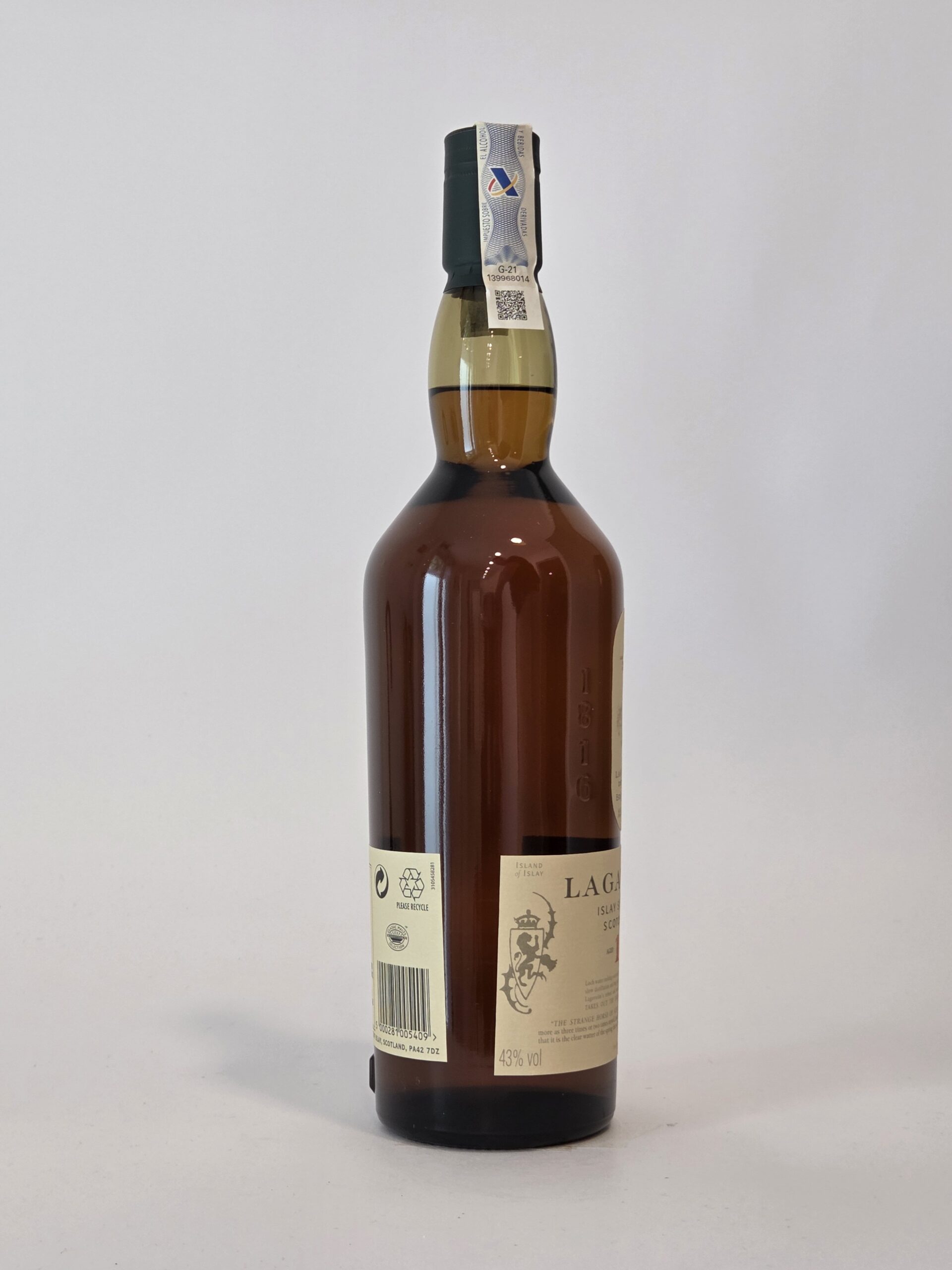 Lagavulin 16 Years Old 43% 70cl – Spanish Market Import (2022) - Image 5