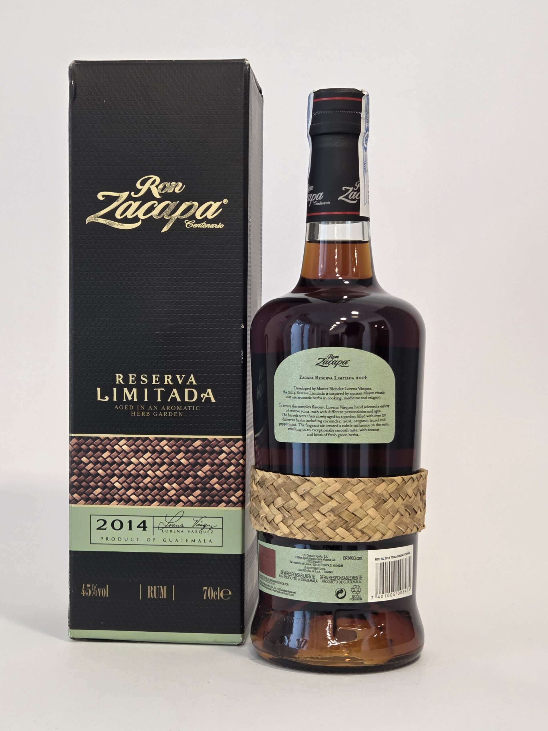 Zacapa Reserva Limitada 2014 – 70 cl – 45% ABV - Image 2