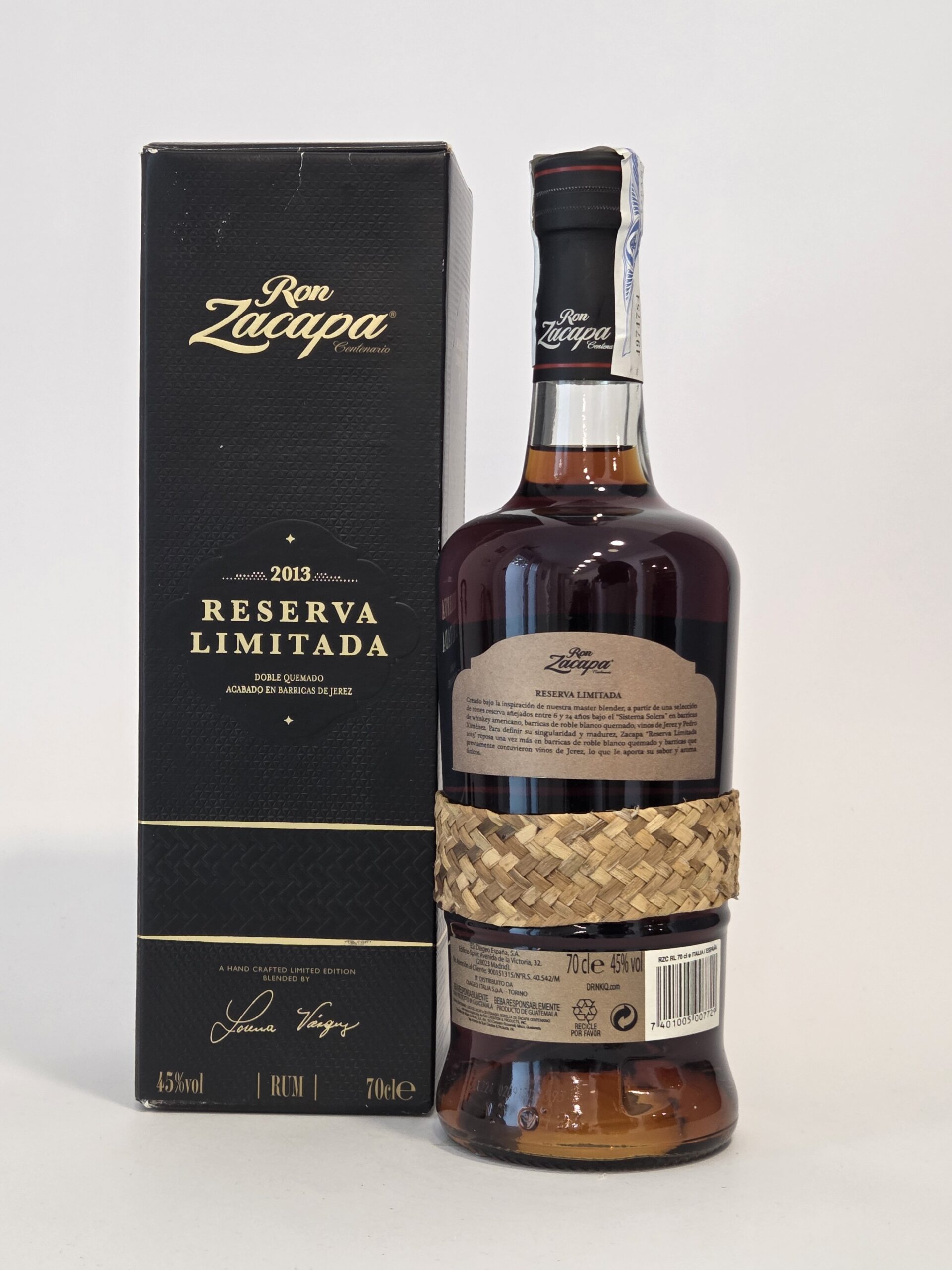Zacapa Reserva Limitada 2013 – 70 cl – 45% ABV - Image 2