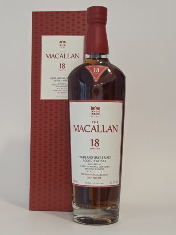 The Macallan 18 Years Old Sherry Oak – 2025 Release – 70 cl – 43% ABV