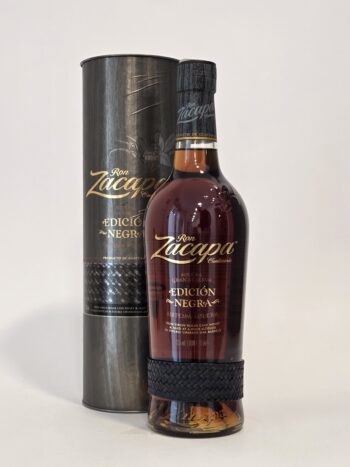 Zacapa Centenario Edición Negra – 70 cl – 43% ABV – Original Presentation Tube
