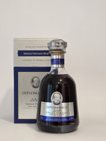 Diplomático Single Vintage 2008 – 70 cl – 43% ABV