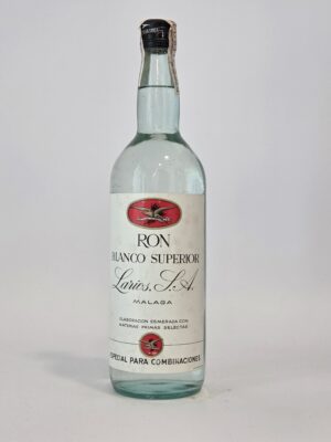 Larios Ron Blanco Superior – Málaga – Spanish White Rum – 1 Litre – 1960s/1970s Bottling