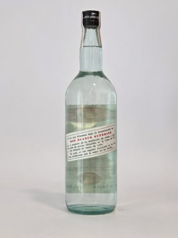 Larios Ron Blanco Superior – Málaga – Spanish White Rum – 1 Litre – 1960s/1970s Bottling - Image 2