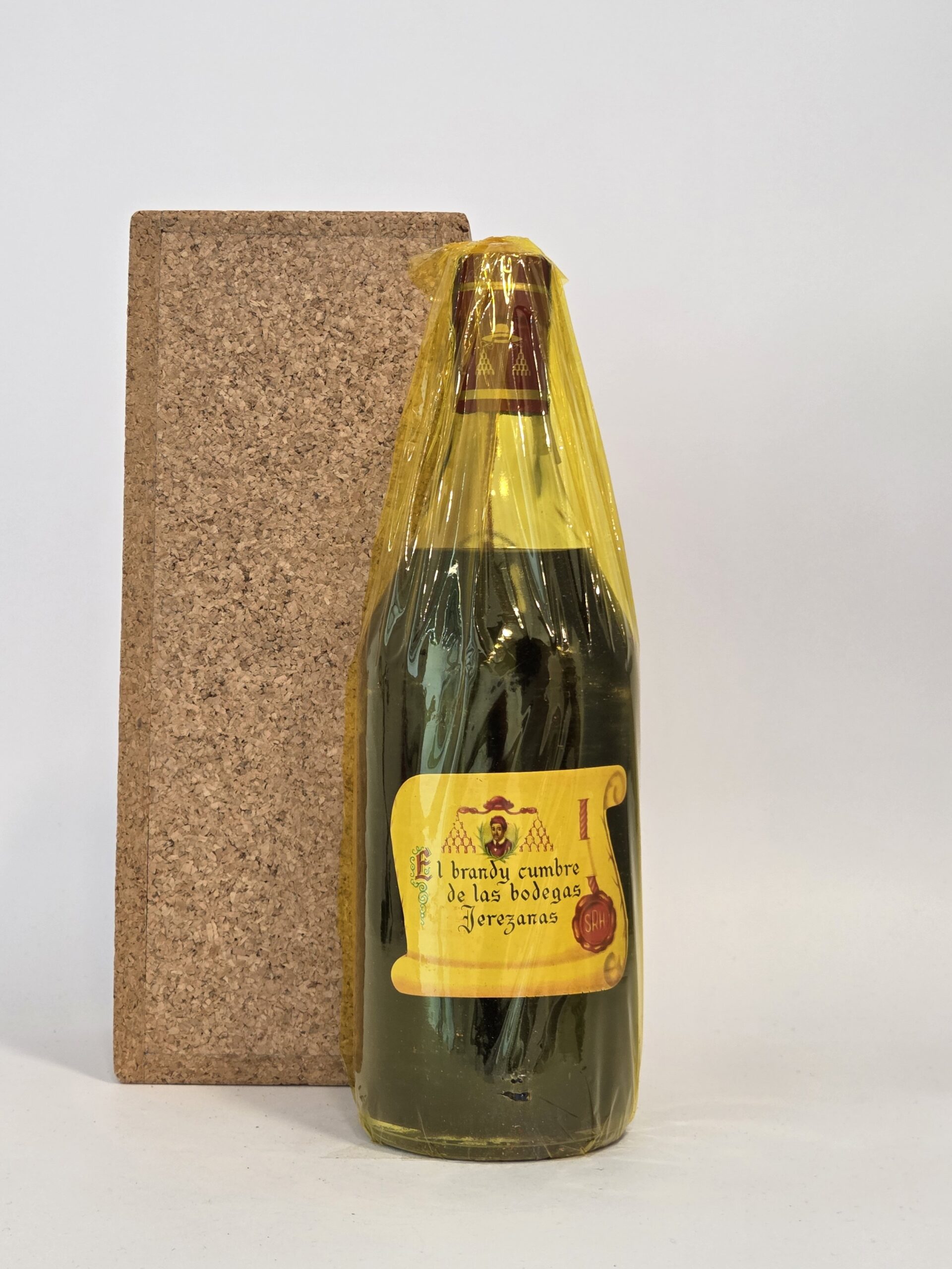 Cardenal Mendoza Gran Reserva – Sánchez Romate – Original Cork Presentation Case – Late 1980s / Early 1990s – 75 cl – 45% ABV - Image 2