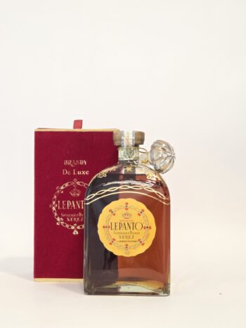 Lepanto Brandy de Luxe – González Byass – Jerez, Spain (circa 1978–1985) – 75 cl / 40% ABV