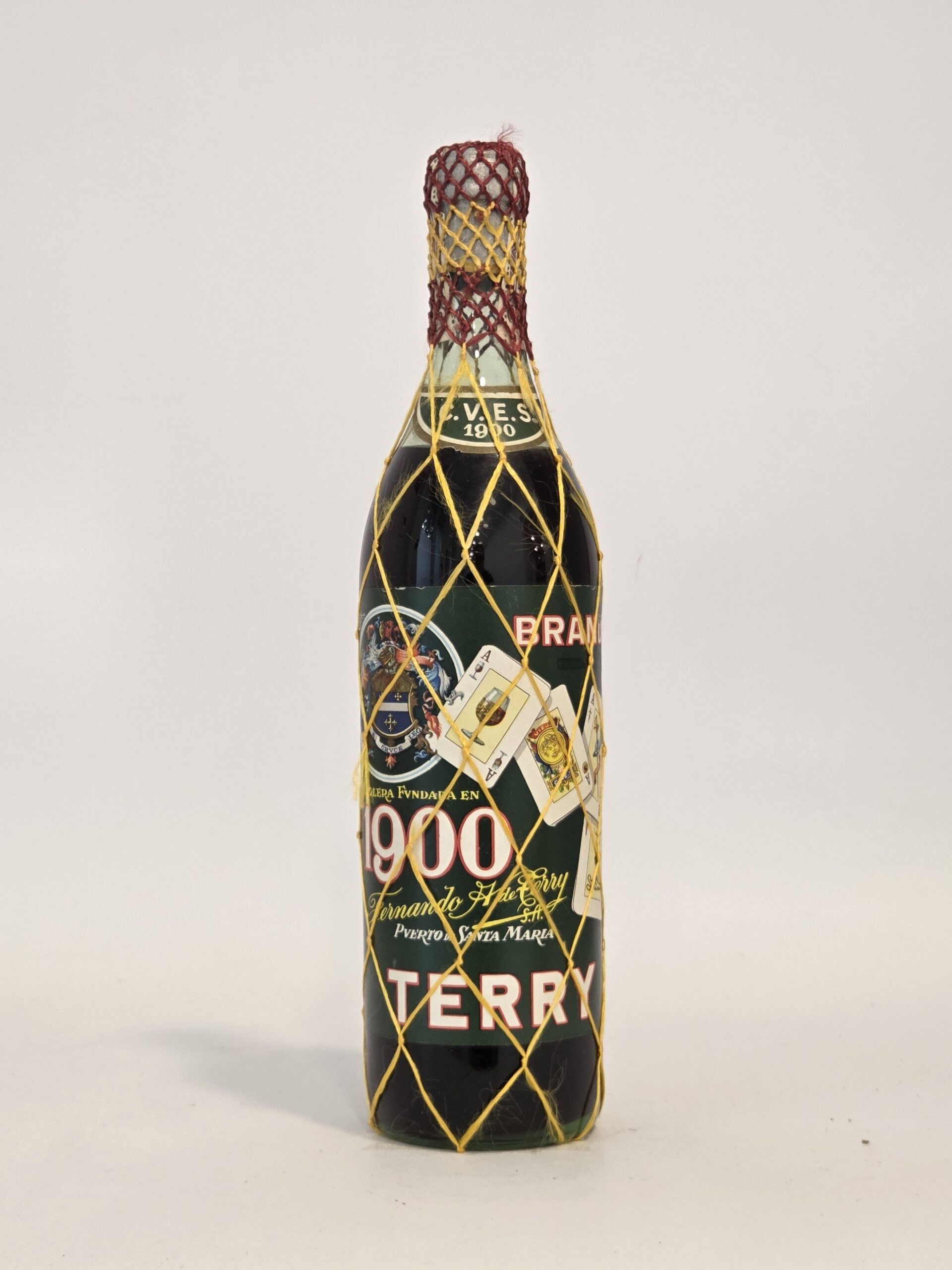 Terry 1900 "Four Aces" Limited Edition – Fernando A. de Terry – Spain (circa 1955–1965) – 75 cl / 40% Vol.