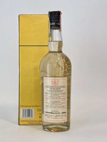 Chartreuse Jaune Voiron – Importation Soffiantino Gênes – 70cl – 40% vol – Coffret d’Origine – 1982–1990 – Image 2