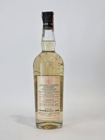 Chartreuse Jaune Voiron – Importation Soffiantino Gênes – 70cl – 40% vol – Coffret d’Origine – 1982–1990 – Image 6